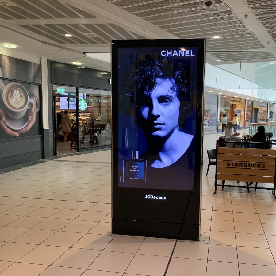 Chanel JCD screen ad